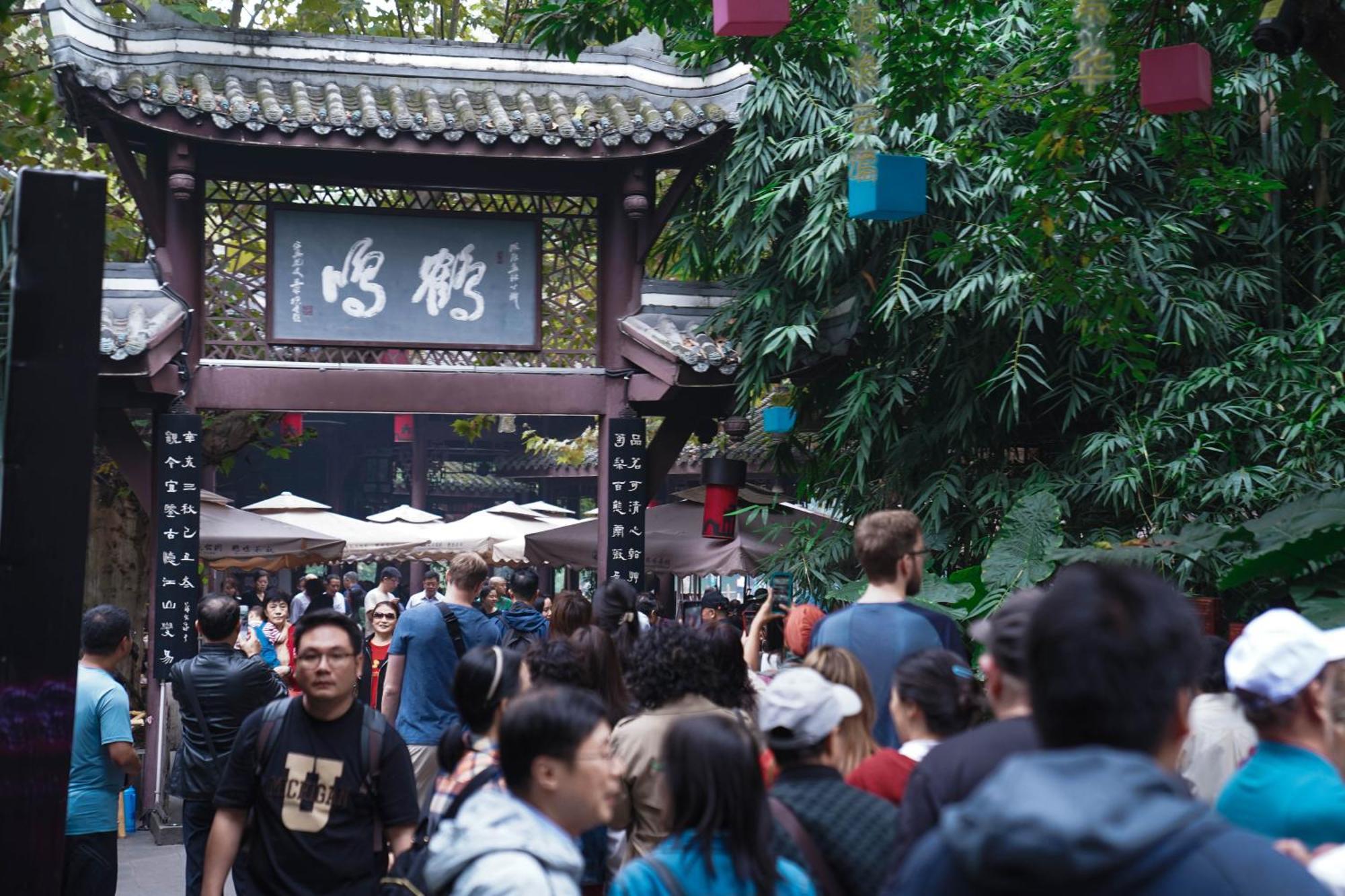 Chengdu Mix Hostel Courtyard Poshpacker Eksteriør billede