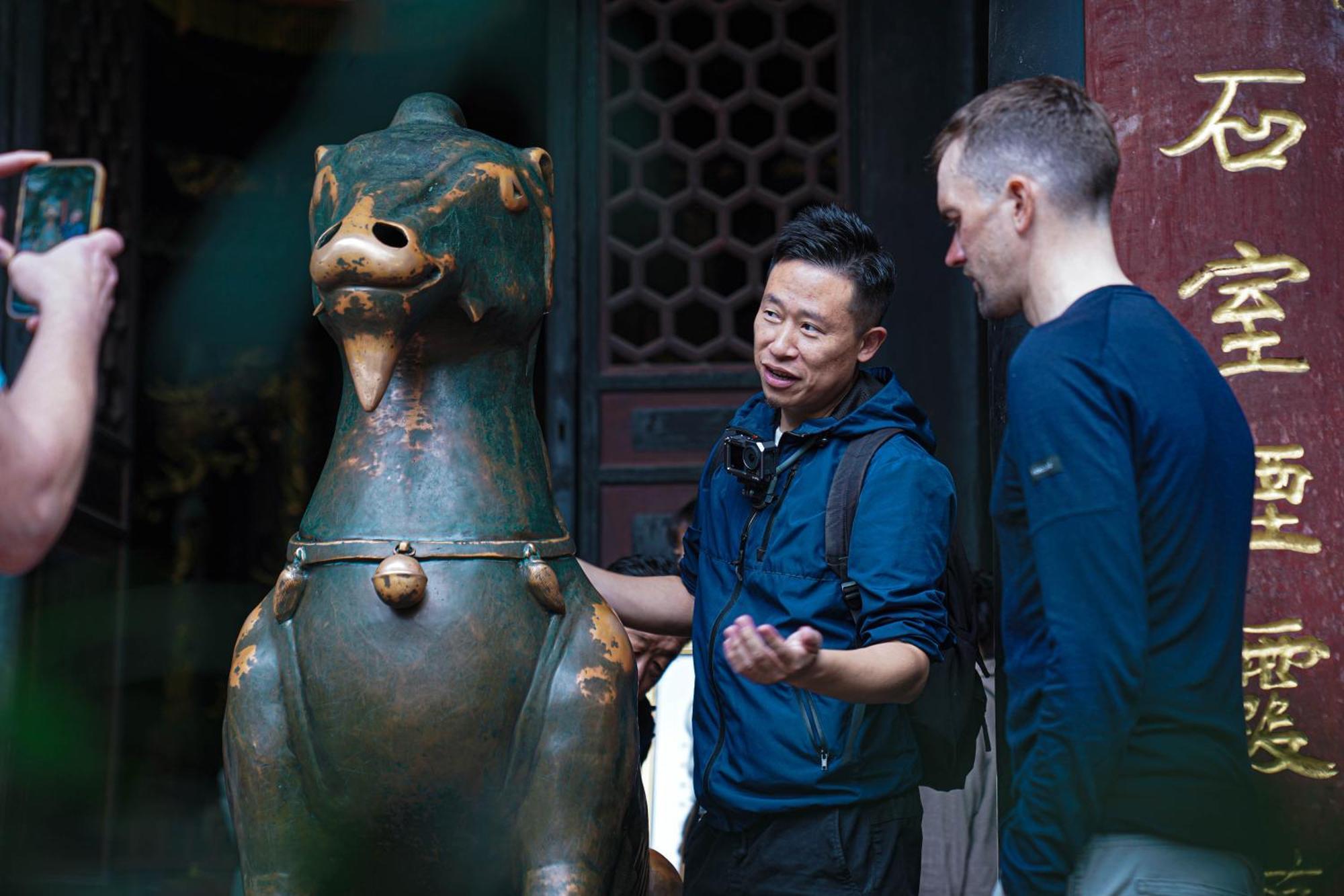 Chengdu Mix Hostel Courtyard Poshpacker Eksteriør billede