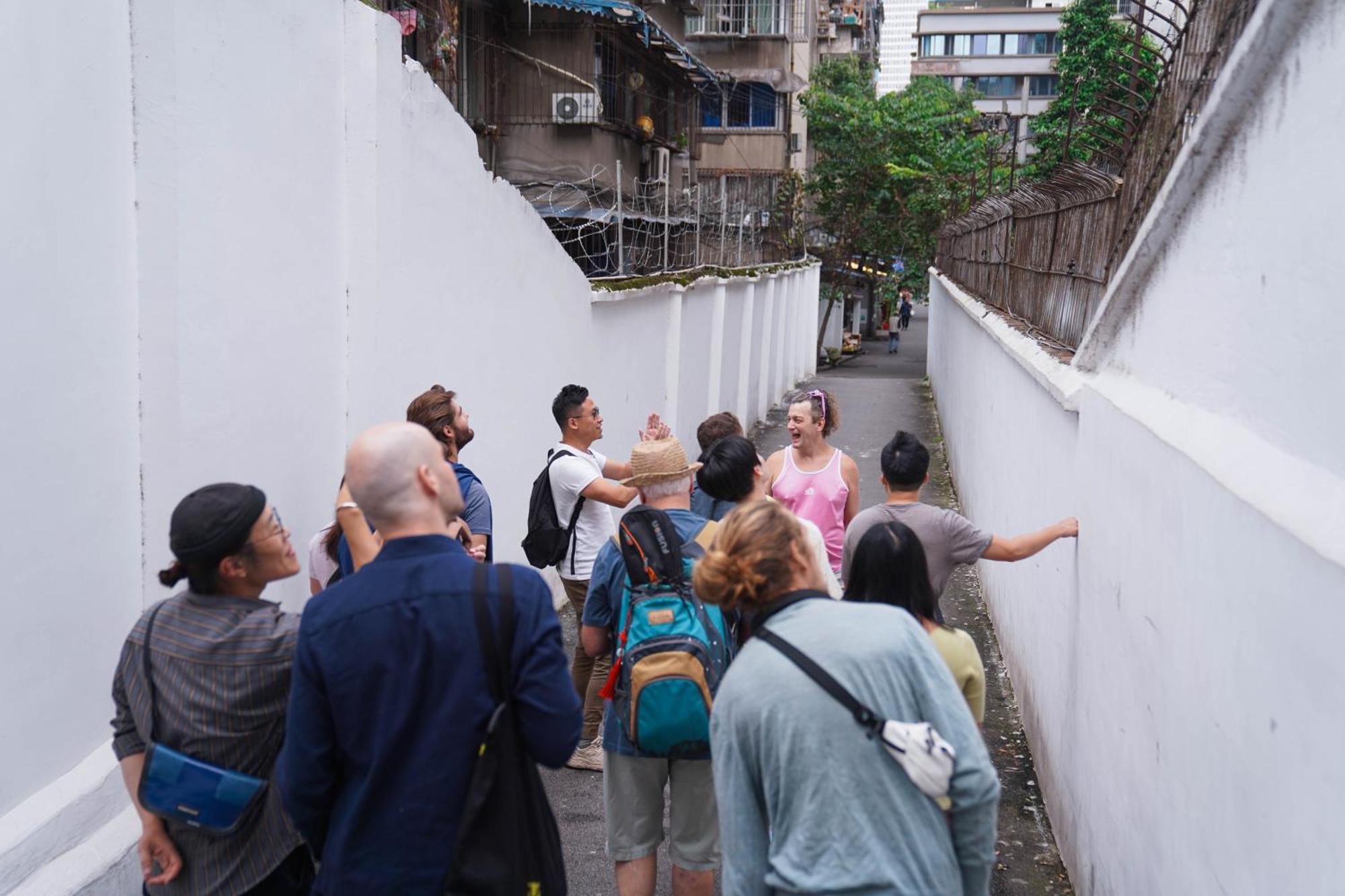 Chengdu Mix Hostel Courtyard Poshpacker Eksteriør billede