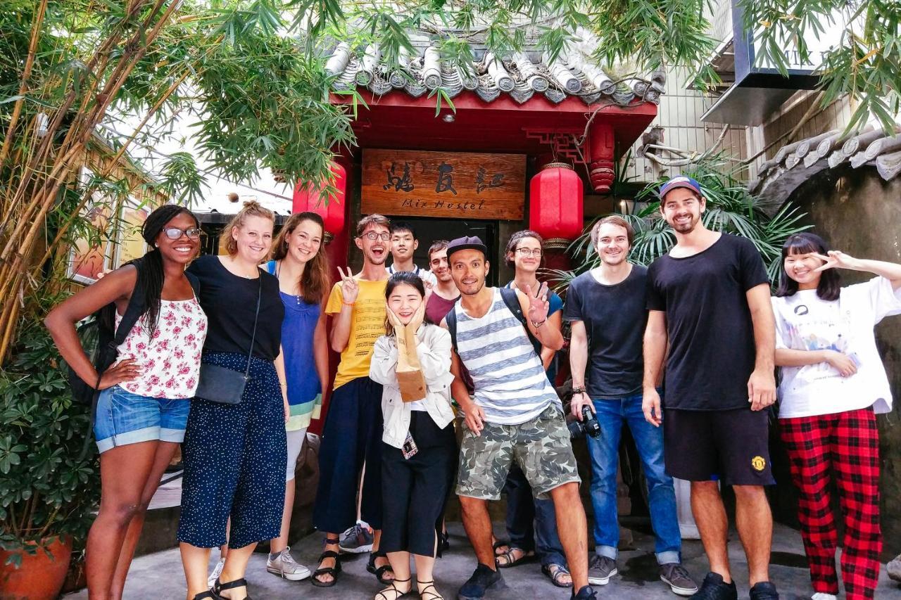 Chengdu Mix Hostel Courtyard Poshpacker Eksteriør billede